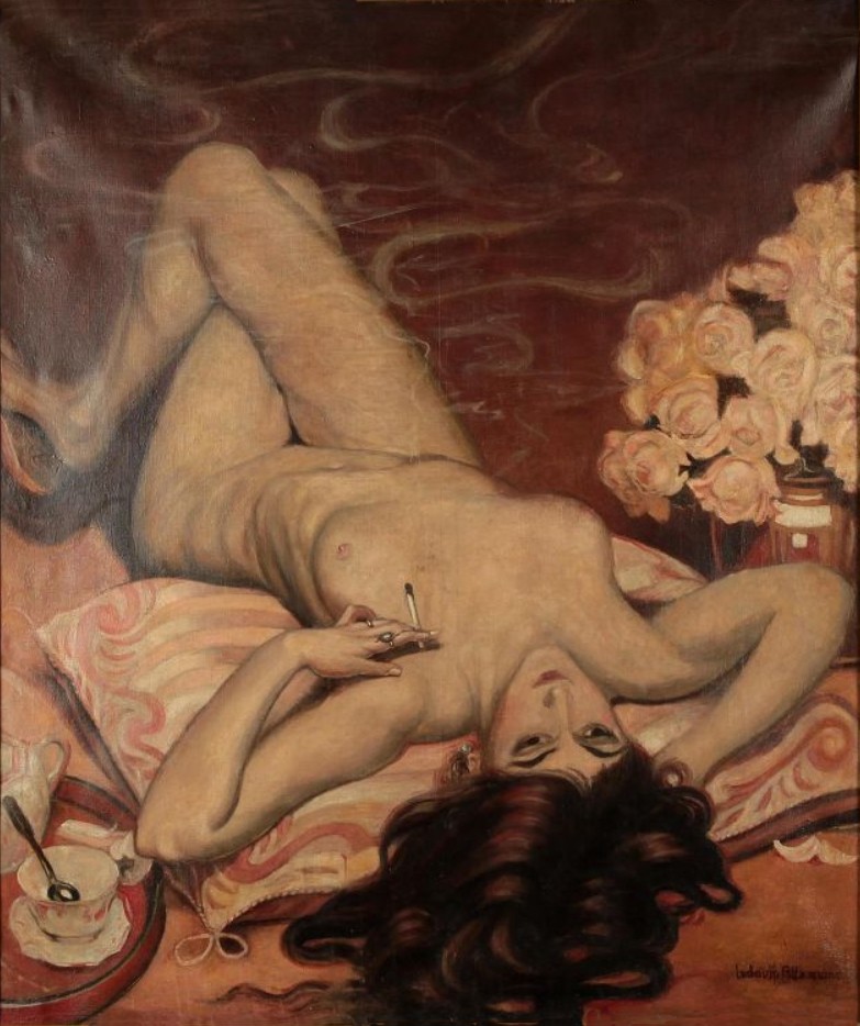 Frauenakt by Ludovic Alleaume