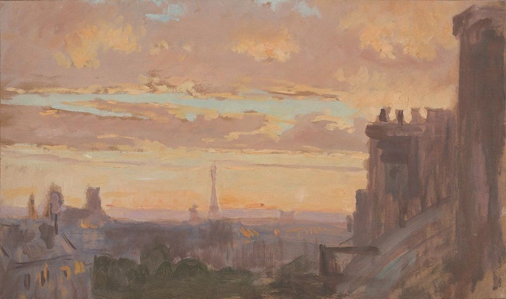 Toits De Paris - Tour Eiffel by Ludovic Alleaume