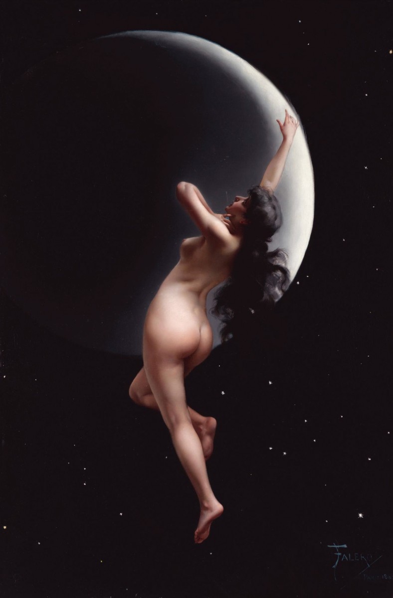 Moon Nymph by Luis Ricardo Falero