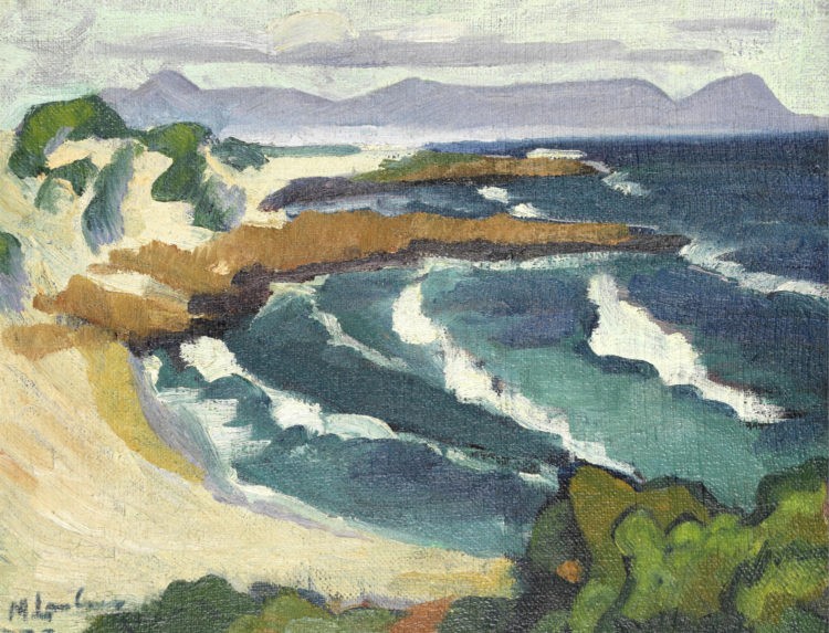 Walker Bay from Onrus by Maggie Laubser