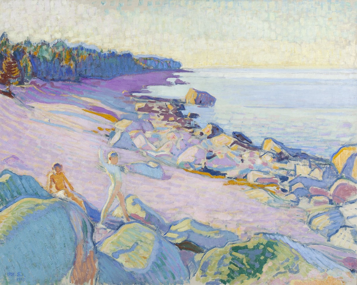 Boys on the Beach by Magnus Enckell