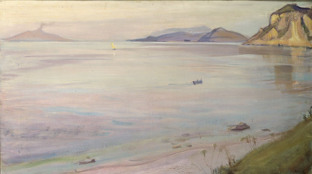 Gulf of Naples by Magnus Enckell