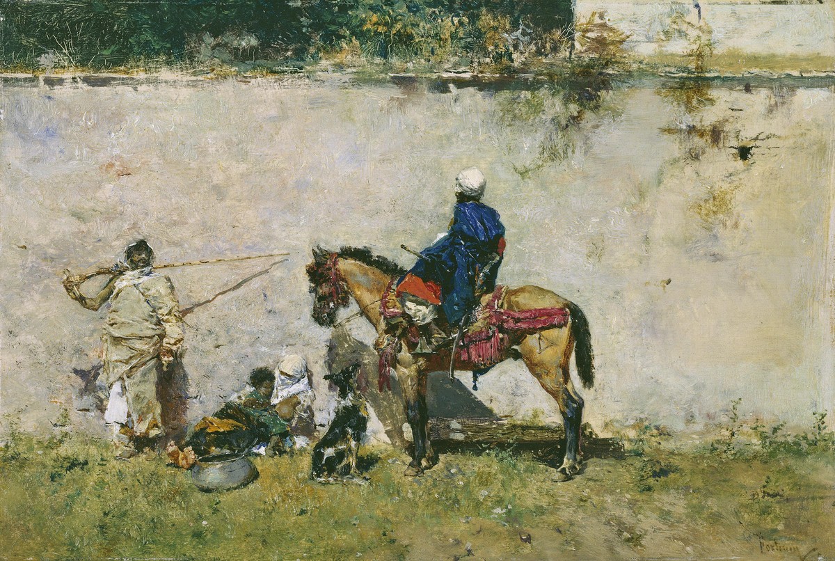 Moroccans by Marià Fortuny