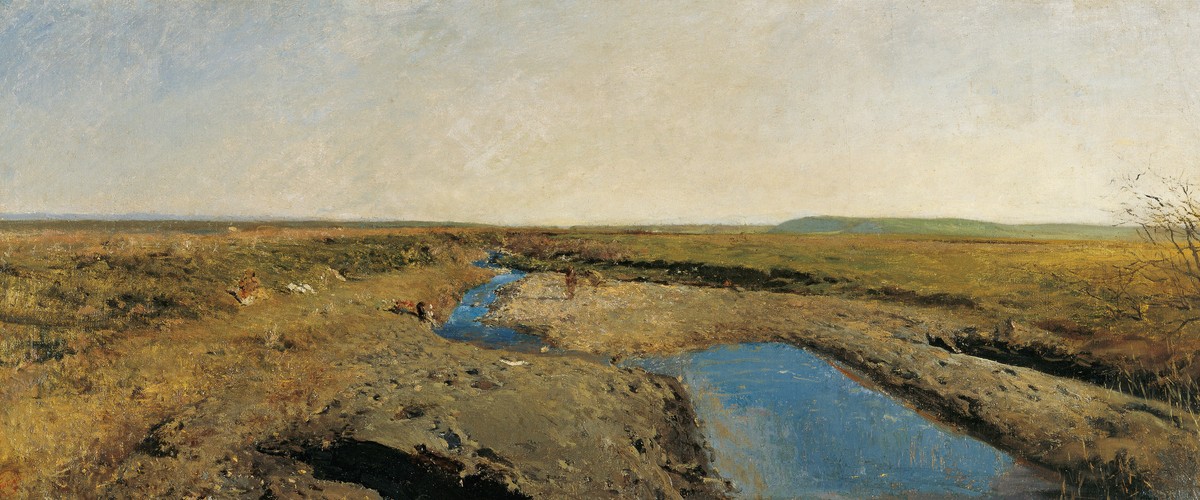 North African landscape by Marià Fortuny