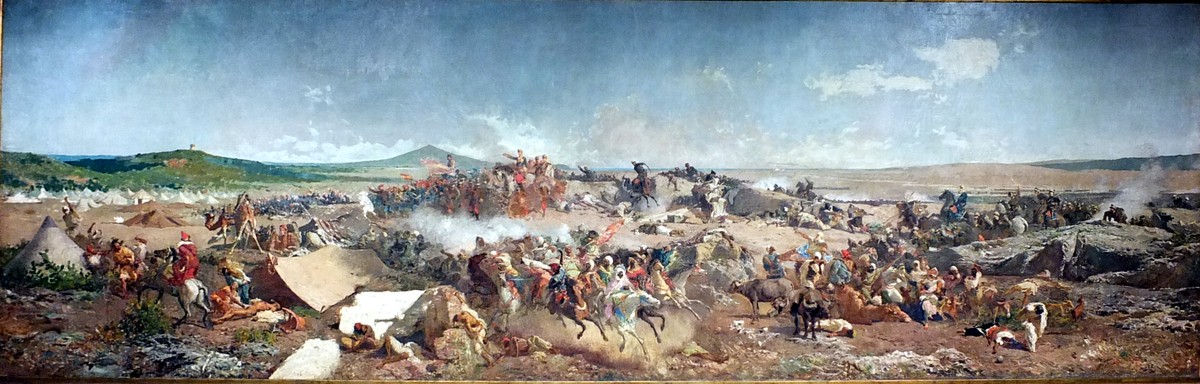 The Battle of Tetouan by Marià Fortuny