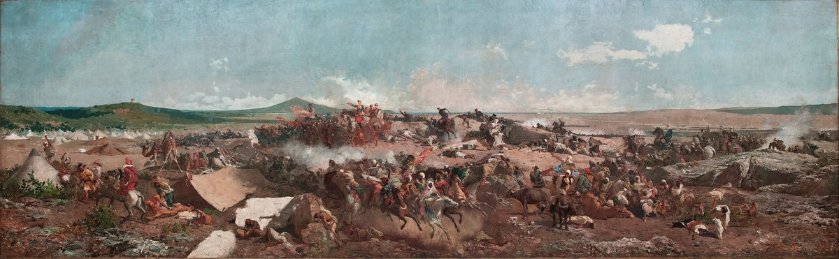 The Battle of Tetouan by Marià Fortuny