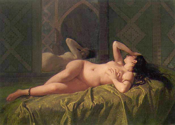 The Odalisque II by Marià Fortuny