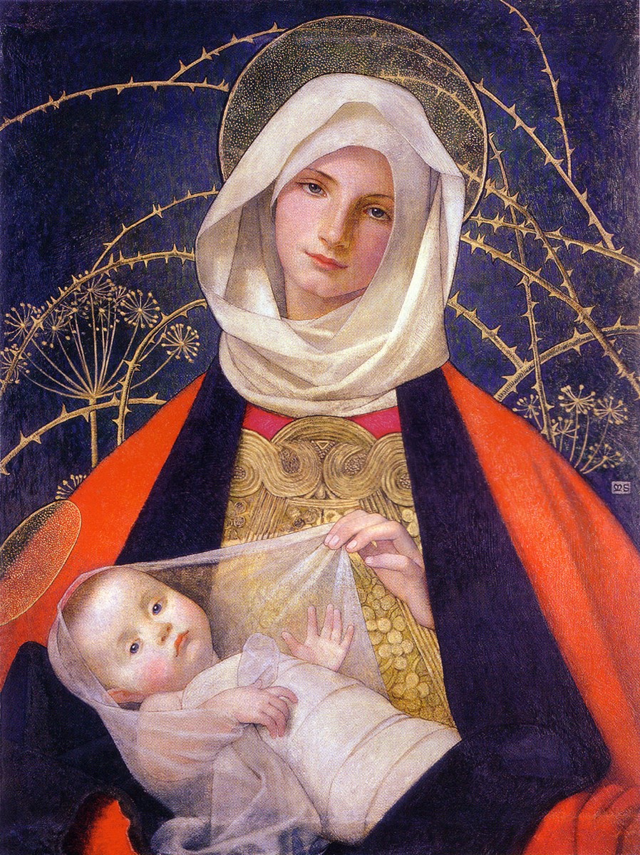Madonna and Child by Marianne Stokes