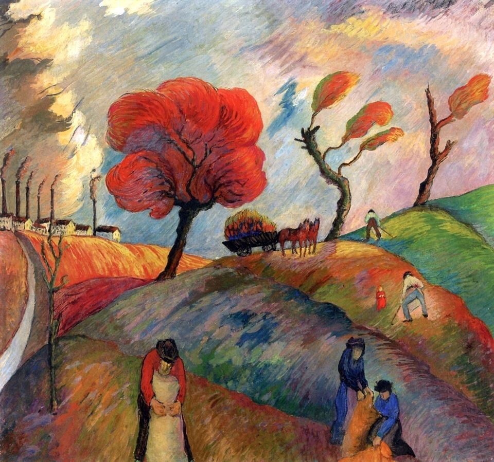 Ant hill by Marianne von Werefkin