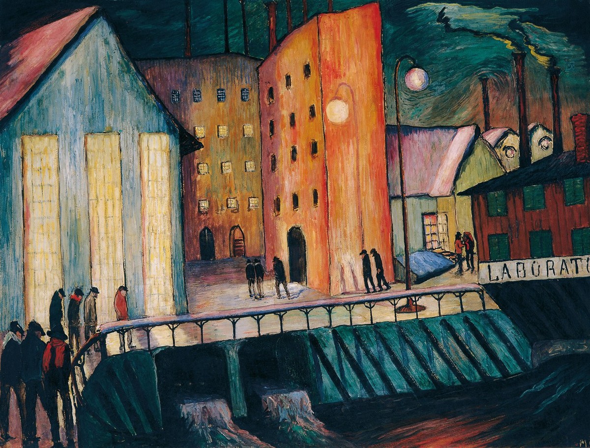Night shift by Marianne von Werefkin