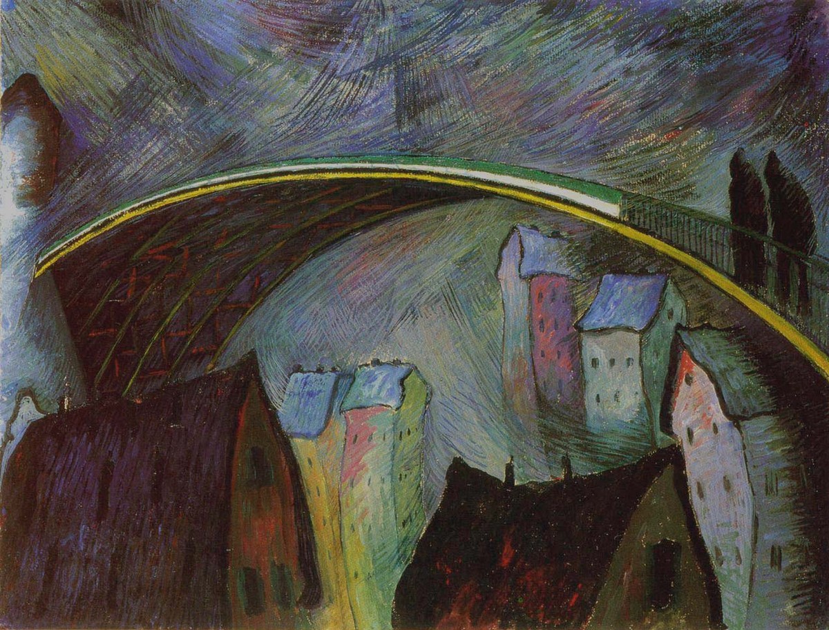 Swirling Snow by Marianne von Werefkin