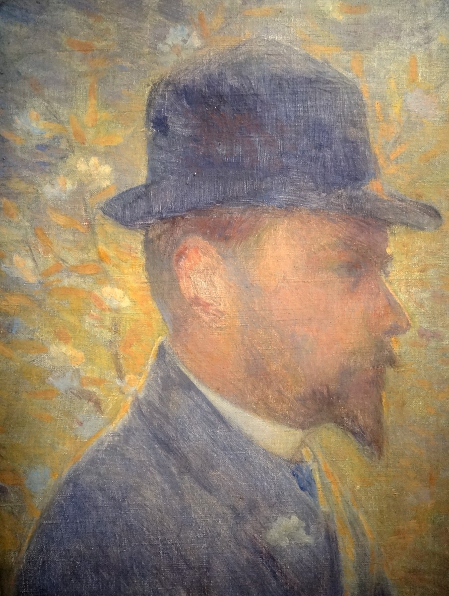 Portrait of Henri Le Sidaner by Marie Duhem