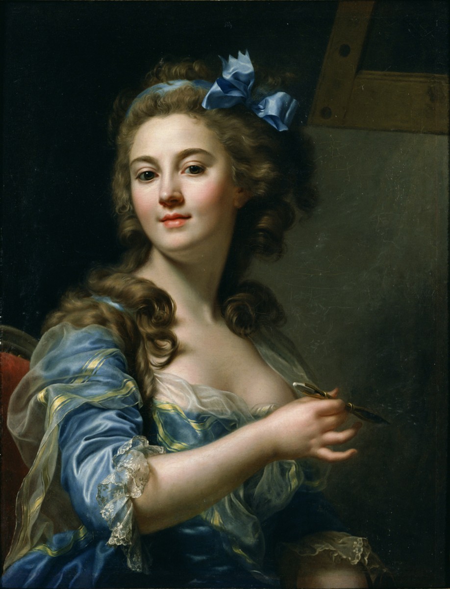 Self Portrait by Marie-Gabrielle Capet