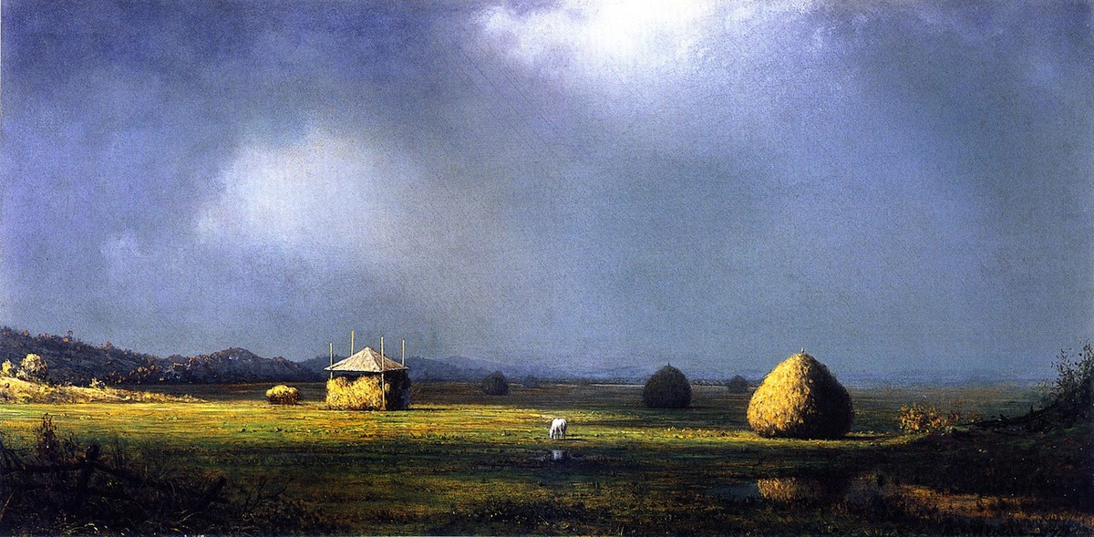 A Cloudy Day by Martin Johnson Heade