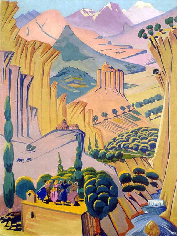 Armenia by Martiros Sarian