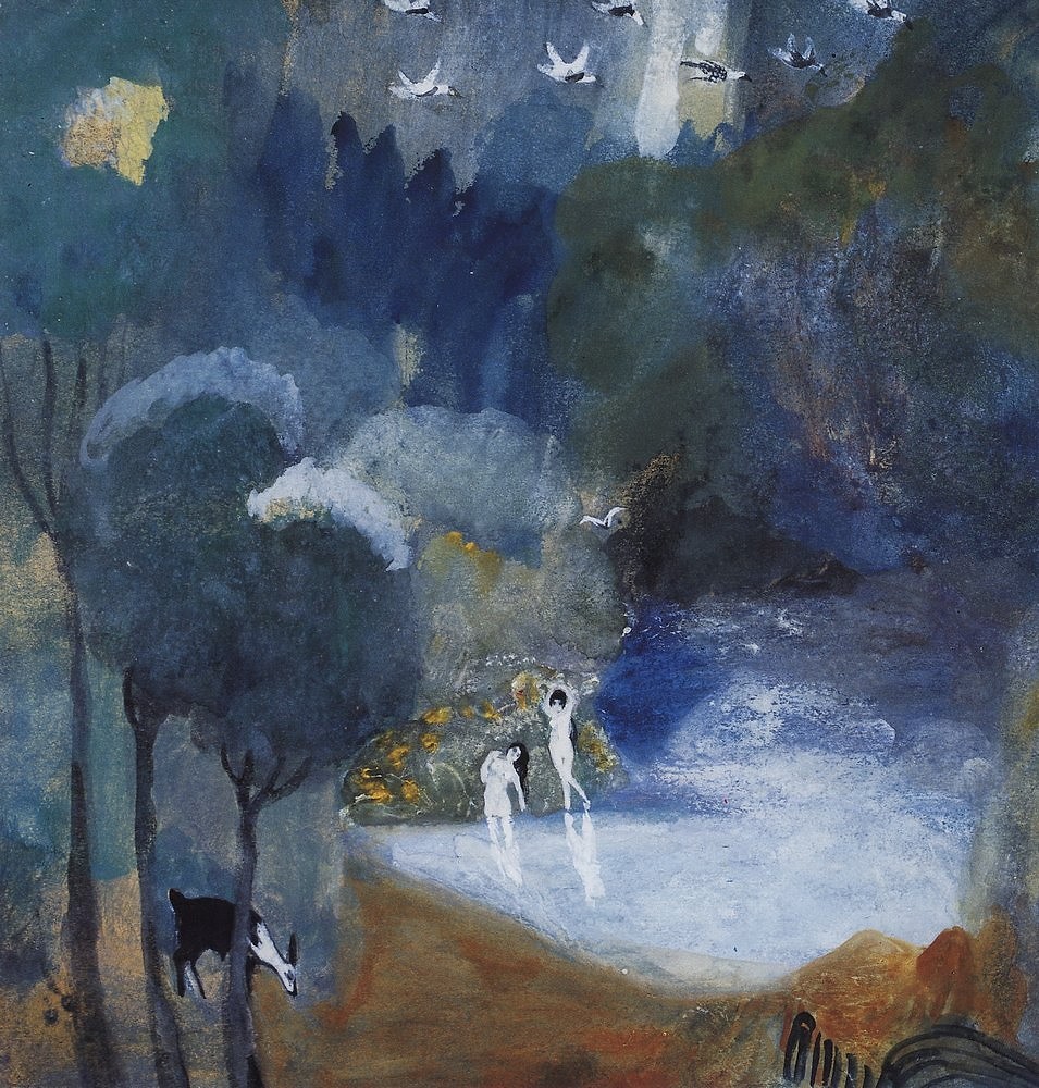 Fairy lake by Martiros Sarian