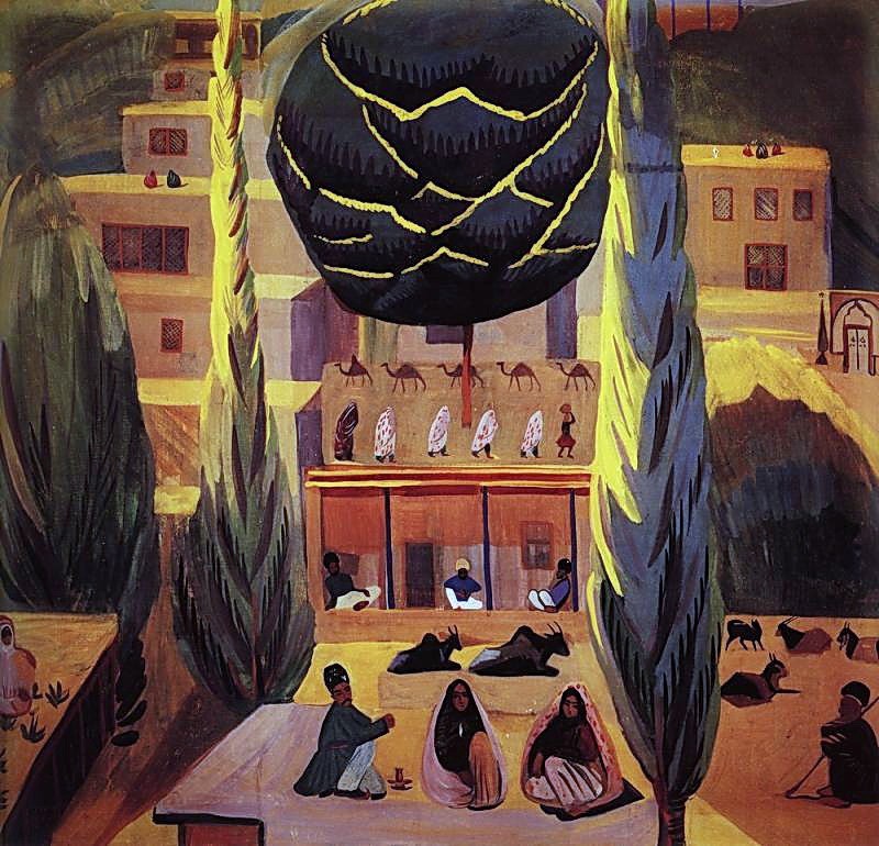 In Persia by Martiros Sarian
