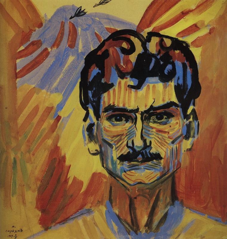 Self-portrait by Martiros Sarian
