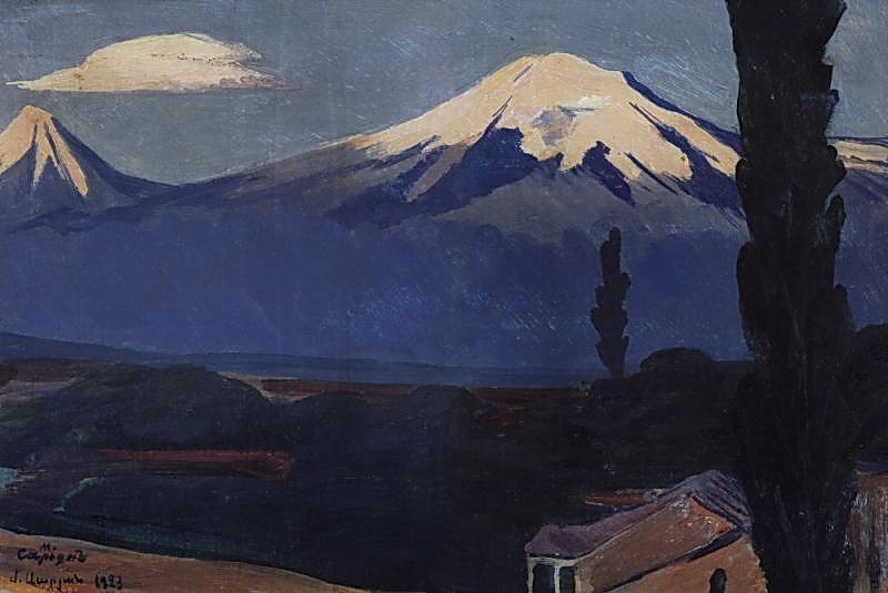 Sunrise over Ararat by Martiros Sarian