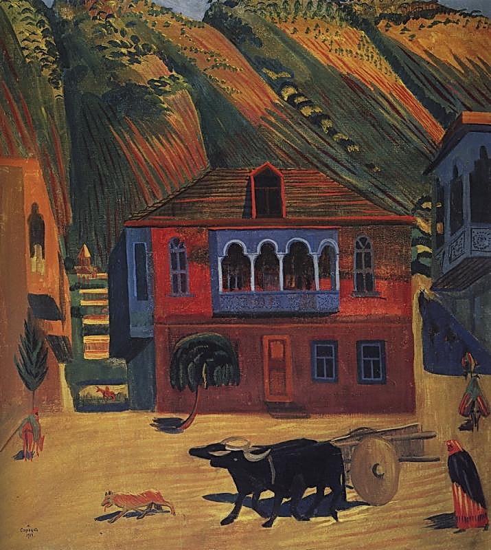 The day by Martiros Sarian