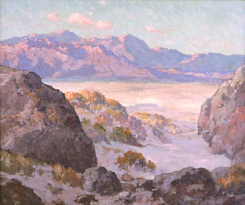 Desert and Mountains by Maurice Braun