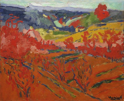 Autumn Landscape by Maurice de Vlaminck