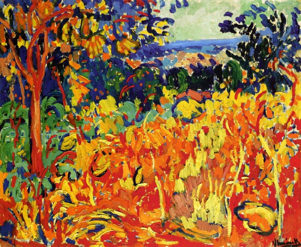 The Orchard by Maurice de Vlaminck