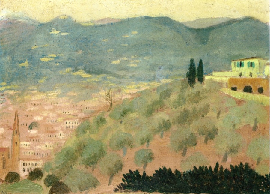 Forentice Landscape, Viale dei Colli by Maurice Denis