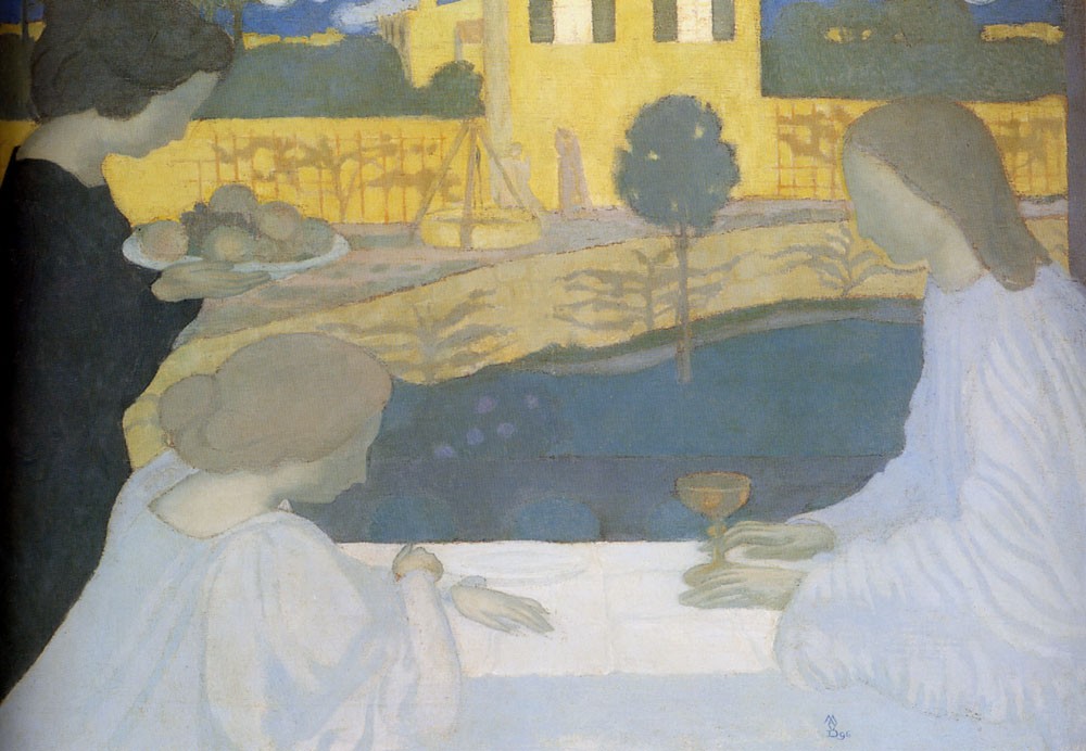Martha And Mary by Maurice Denis