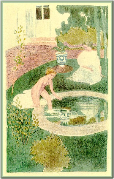 Reflection In A Fountain by Maurice Denis