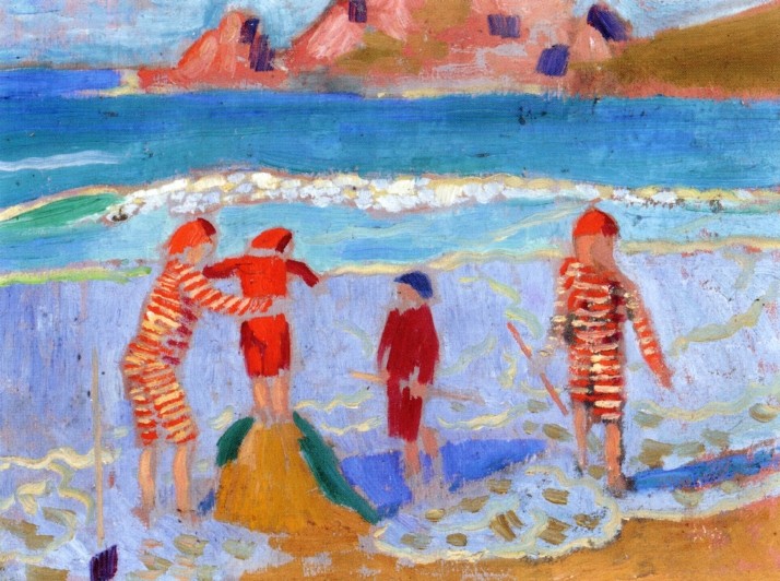 Sand Castle by Maurice Denis