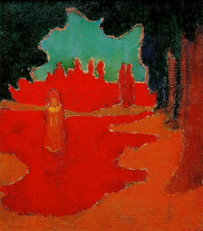 Spots of Sunlight on the Terrace by Maurice Denis
