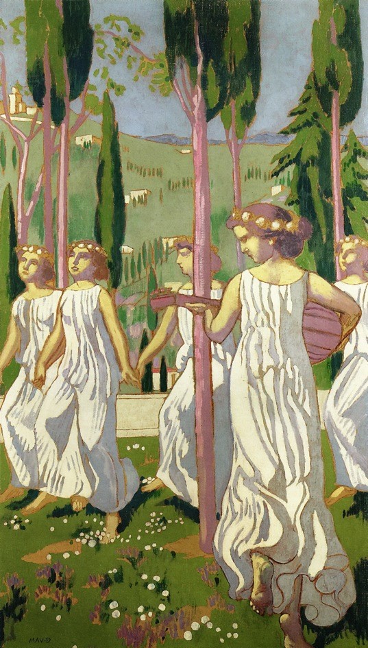 The Dancers (also known as Eternal Summer, Wiesbaden) by Maurice Denis