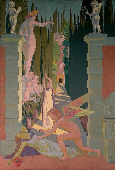 The Story of Psyche: panel 4. The Vengeance of Venus by Maurice Denis