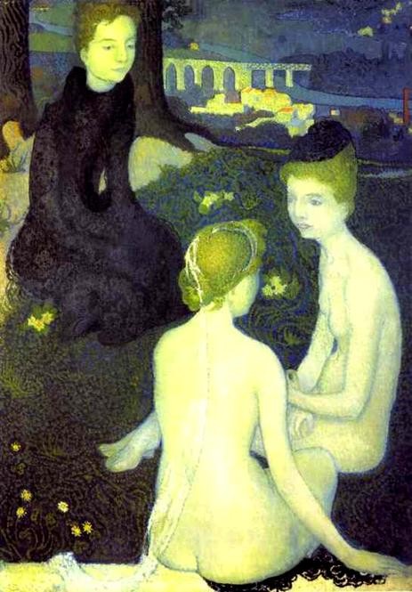 Trinity evening by Maurice Denis