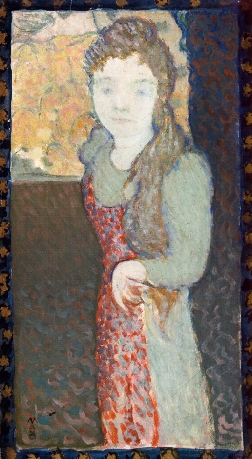Young Girl Wearing an Apron by Maurice Denis