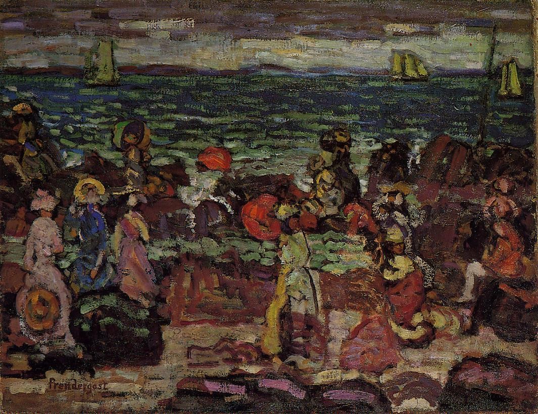 A Dark Day by Maurice Prendergast