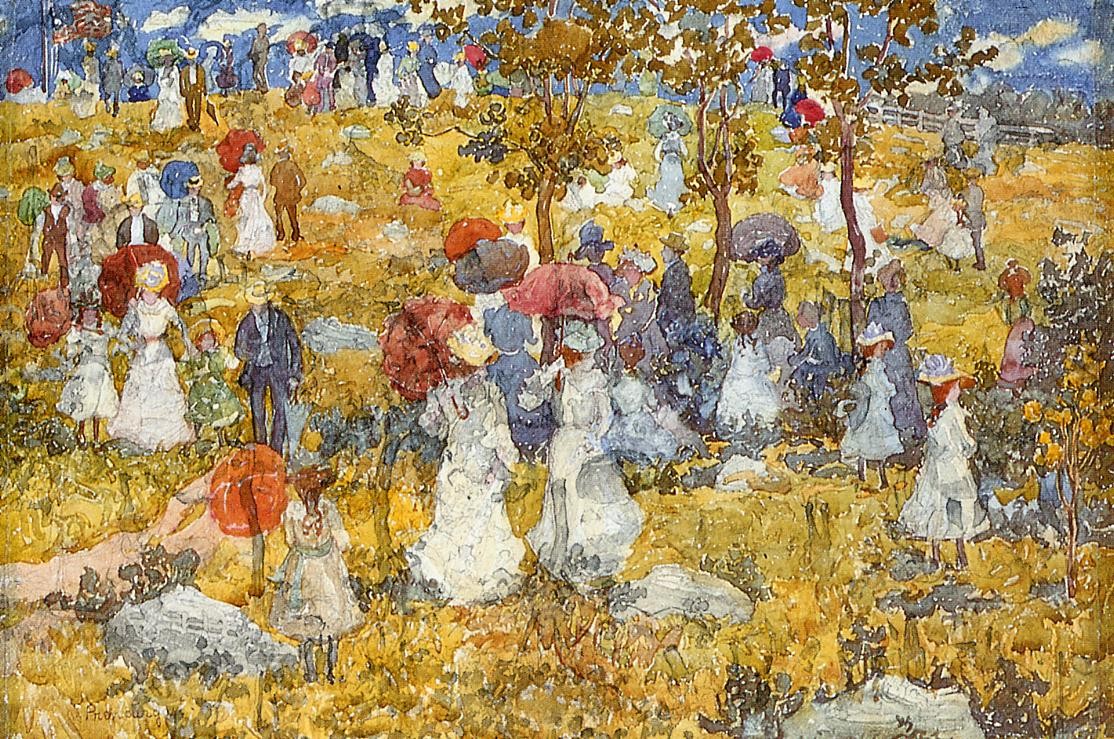 At the Park by Maurice Prendergast