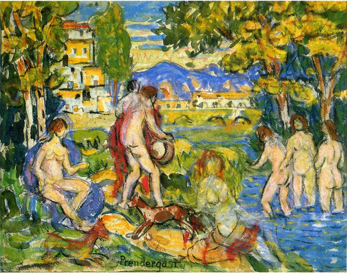 Bathers by Maurice Prendergast