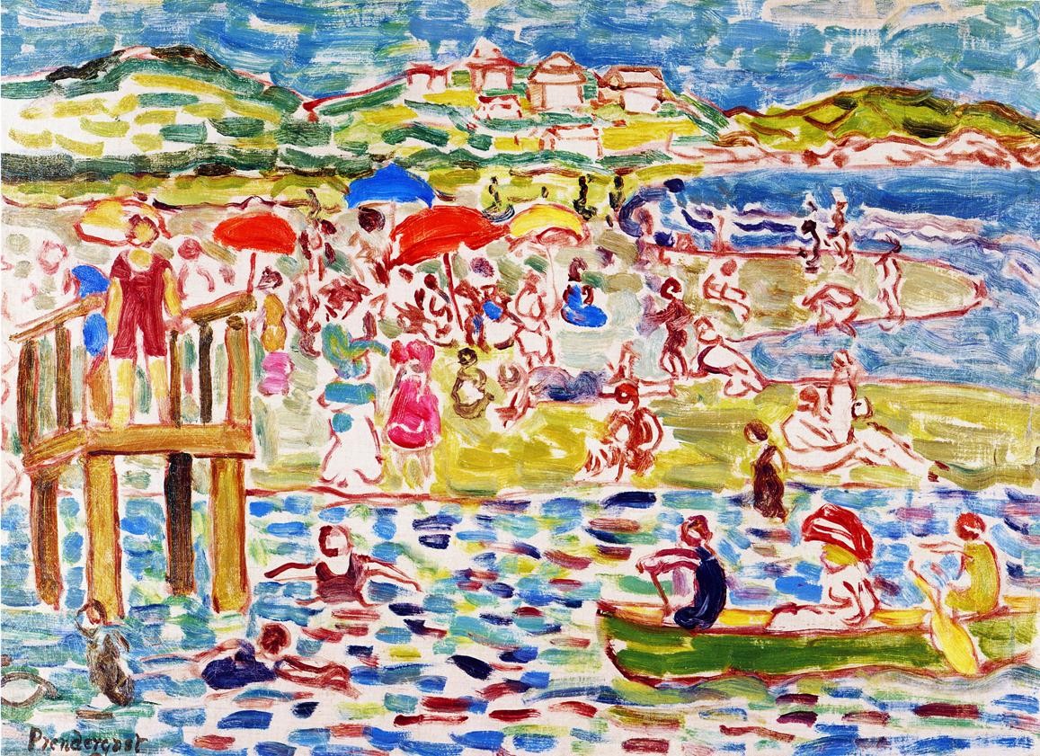 Bathers by Maurice Prendergast