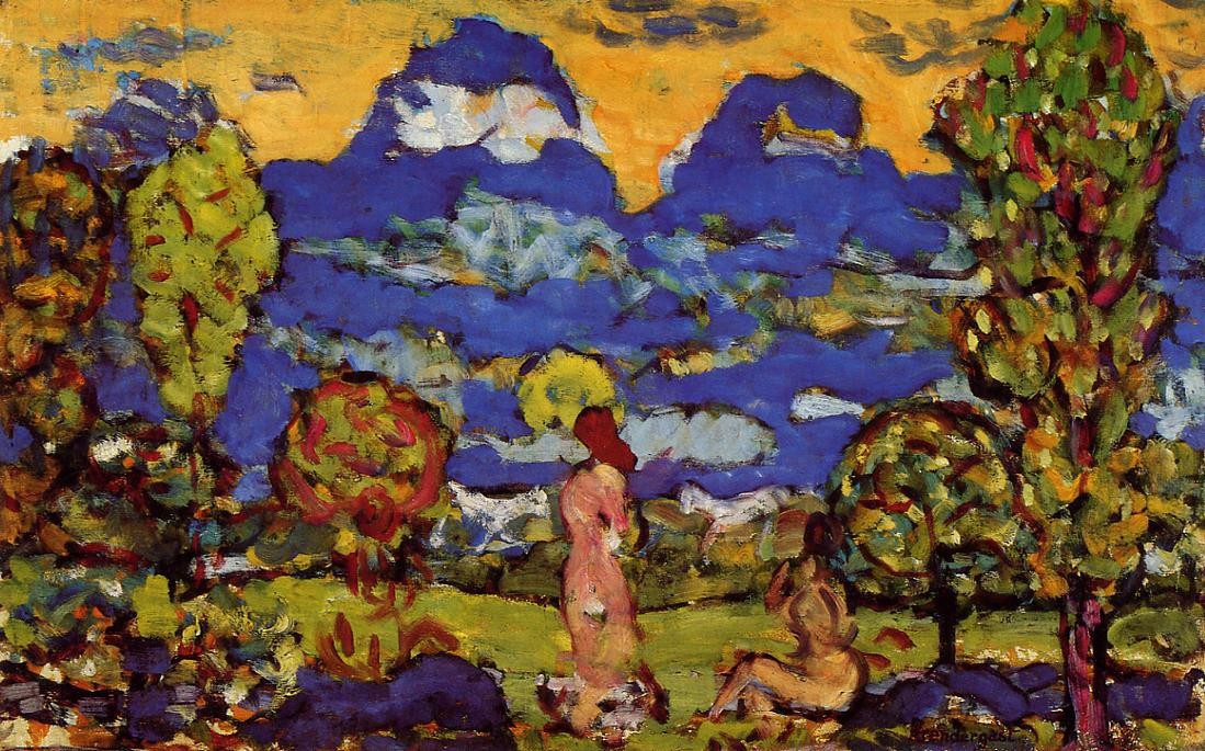 Blue Mountains by Maurice Prendergast