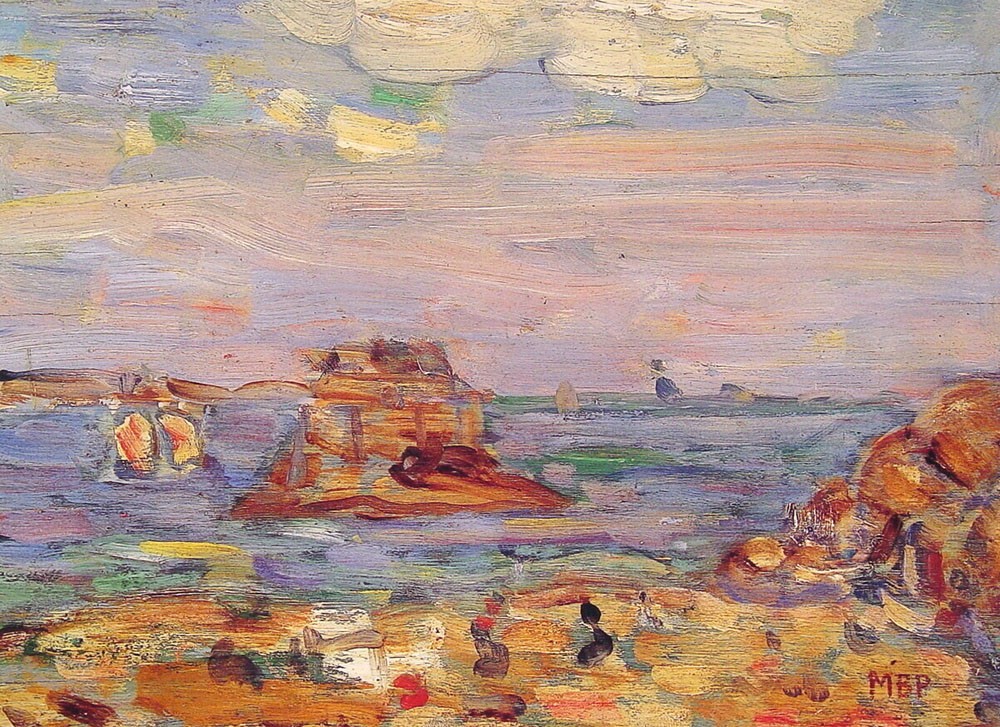 Brittany Coast by Maurice Prendergast