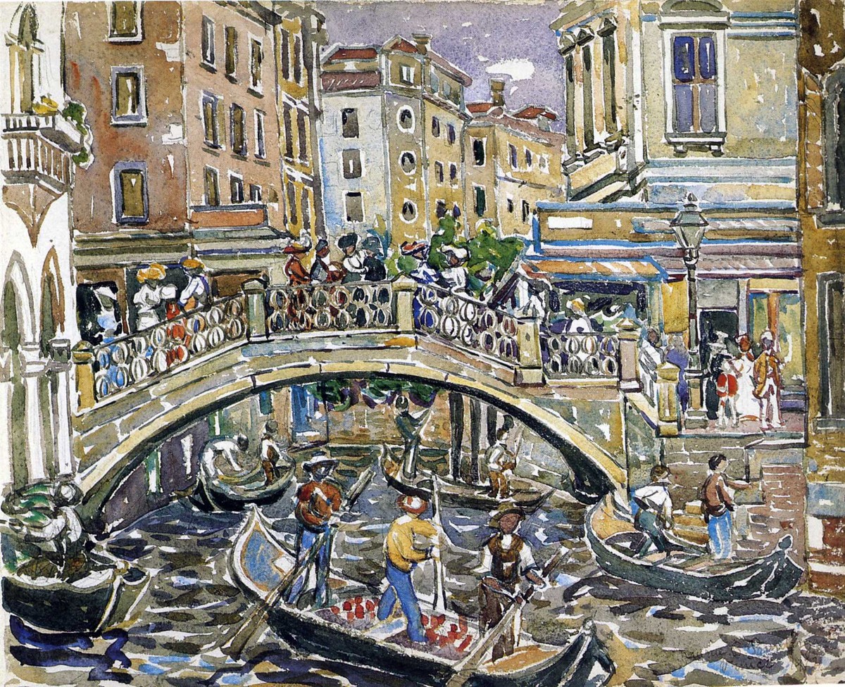 Canal by Maurice Prendergast