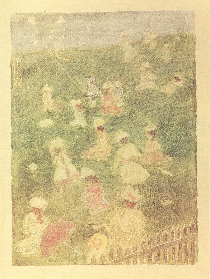 Children at Play by Maurice Prendergast