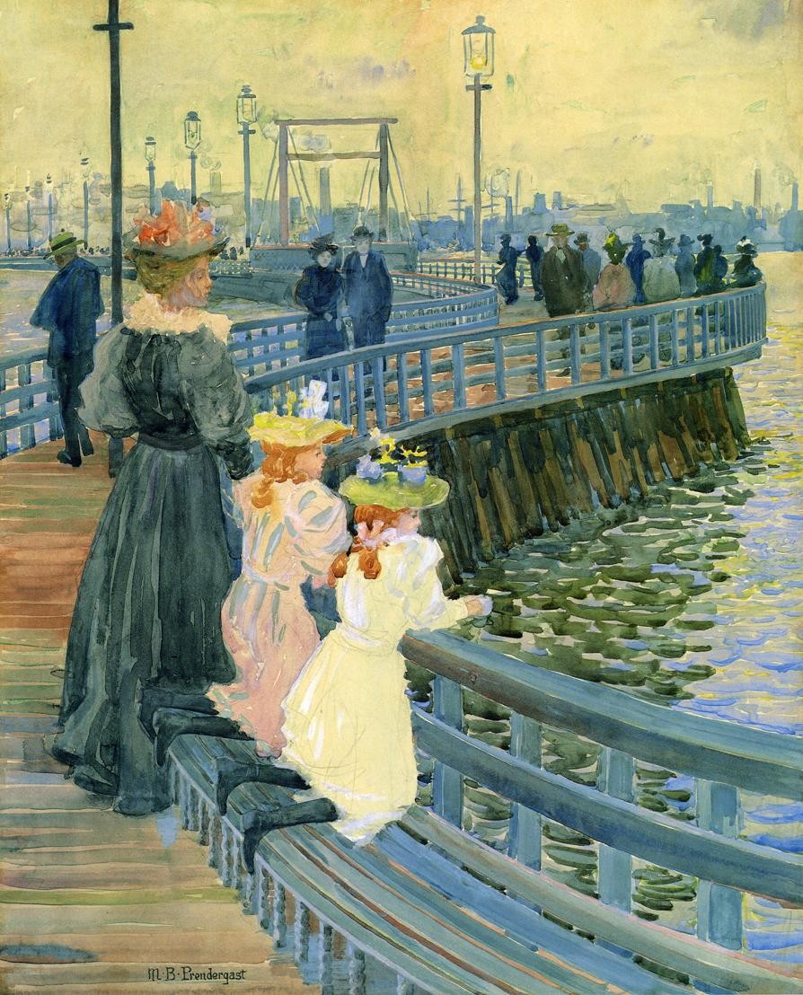 City Point Bridge by Maurice Prendergast