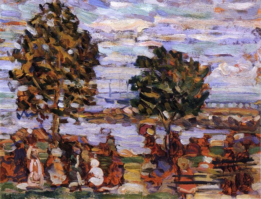 Crepuscule (also known as Sunset) by Maurice Prendergast