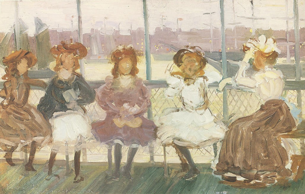 Evening on a Pleasure Boat by Maurice Prendergast