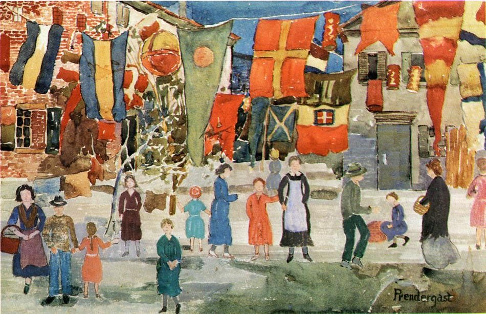 Fiesta by Maurice Prendergast