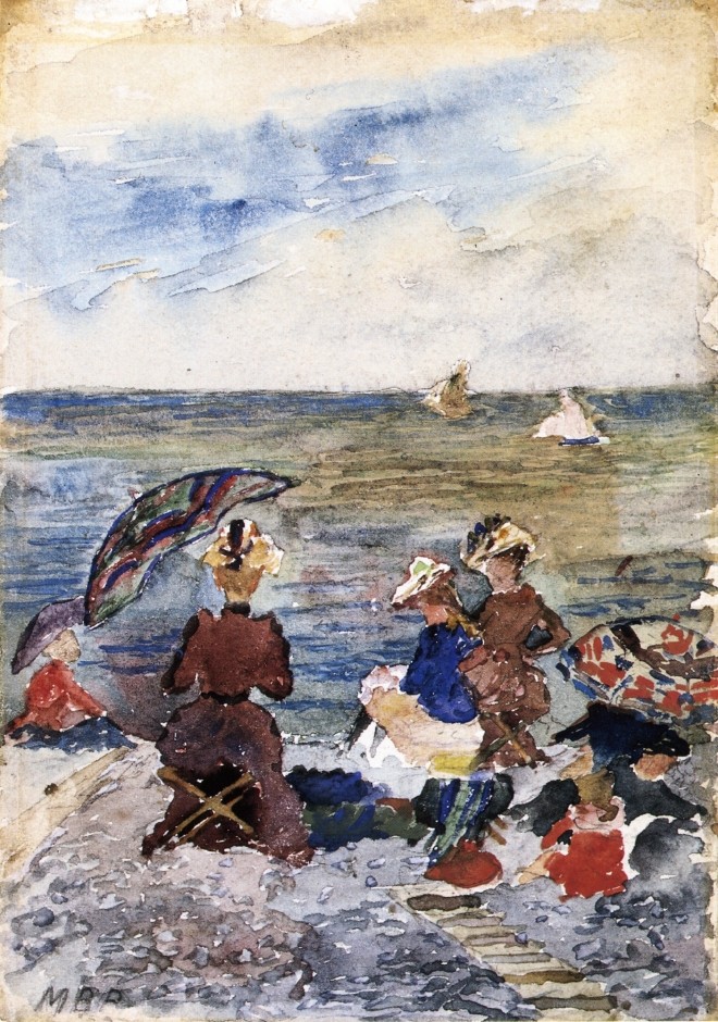 Figures on the Beach by Maurice Prendergast
