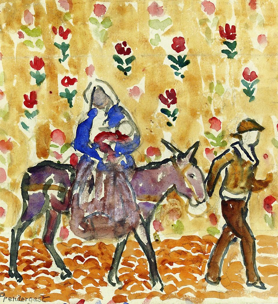 Flight into Egypt by Maurice Prendergast